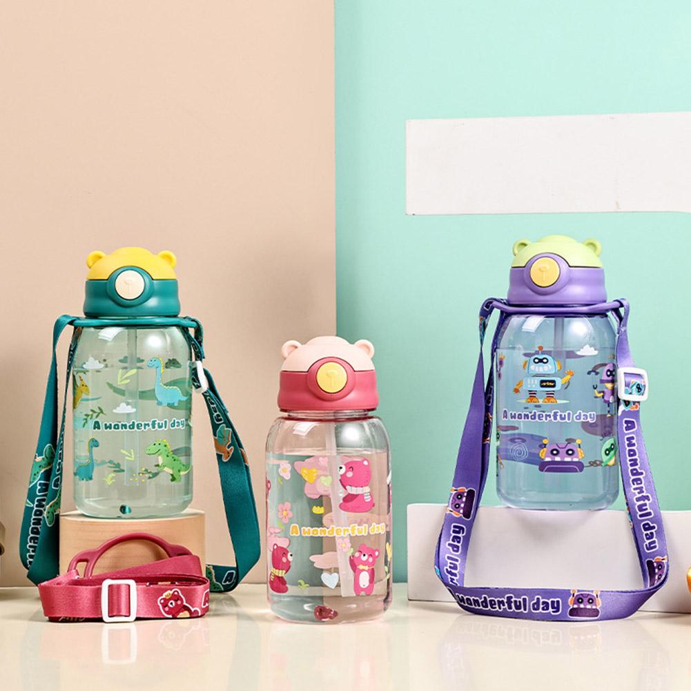 Outdoor Kid Friendly - 650ml Cute Kids Water Bottle with