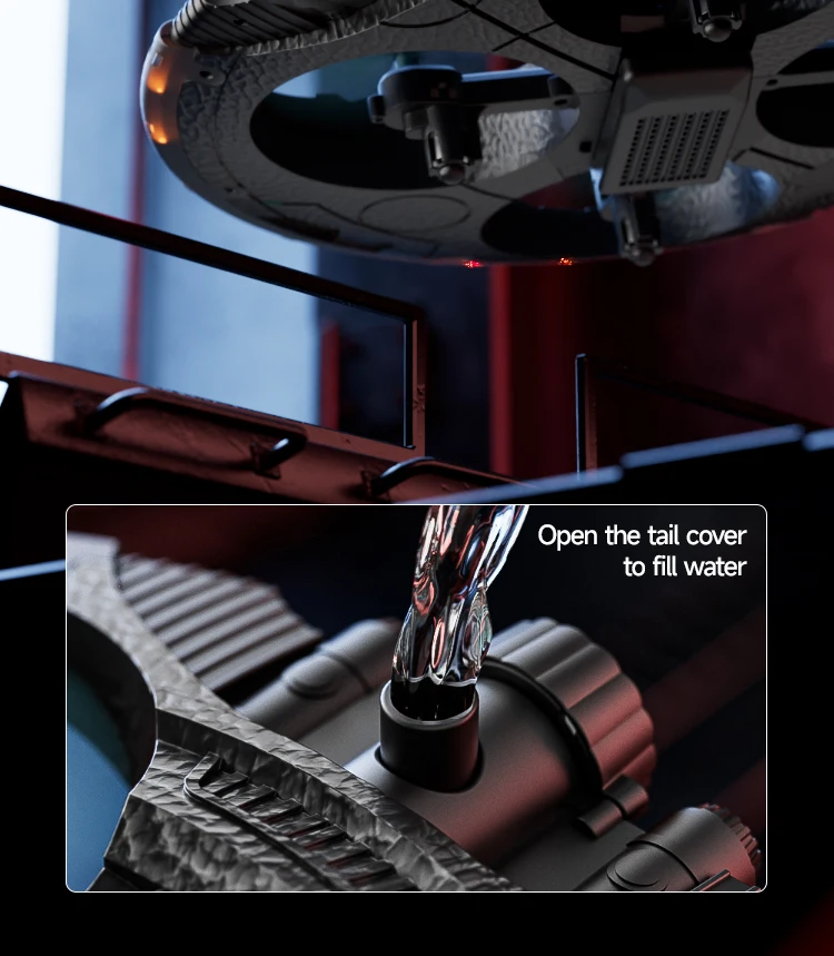 Kids Outdoor Lights - 8K WIFI FPV Drone Light Spray