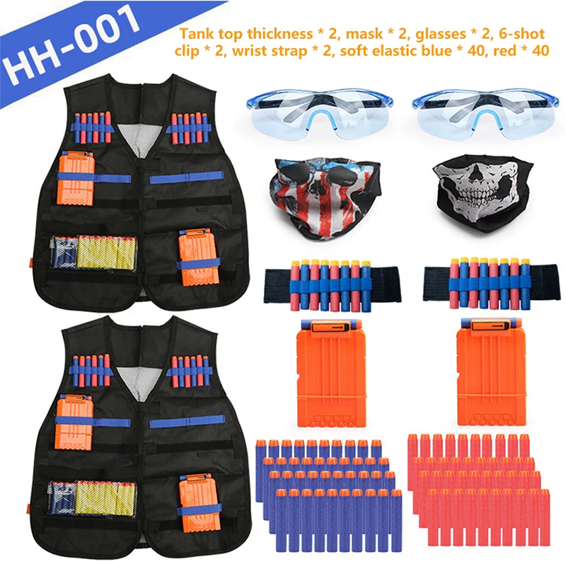 Kids Outdoor Games For Party - NEW Kids Tactical Vest Suit Kit