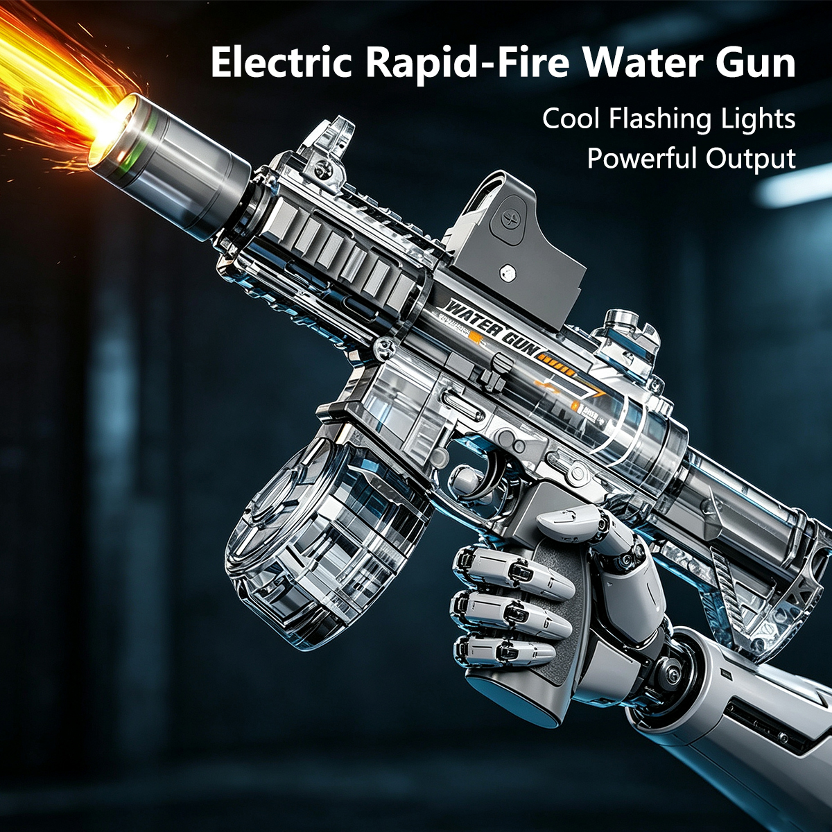 Water Gun Soaker - Electric Water Guns Large Capacity Powerful