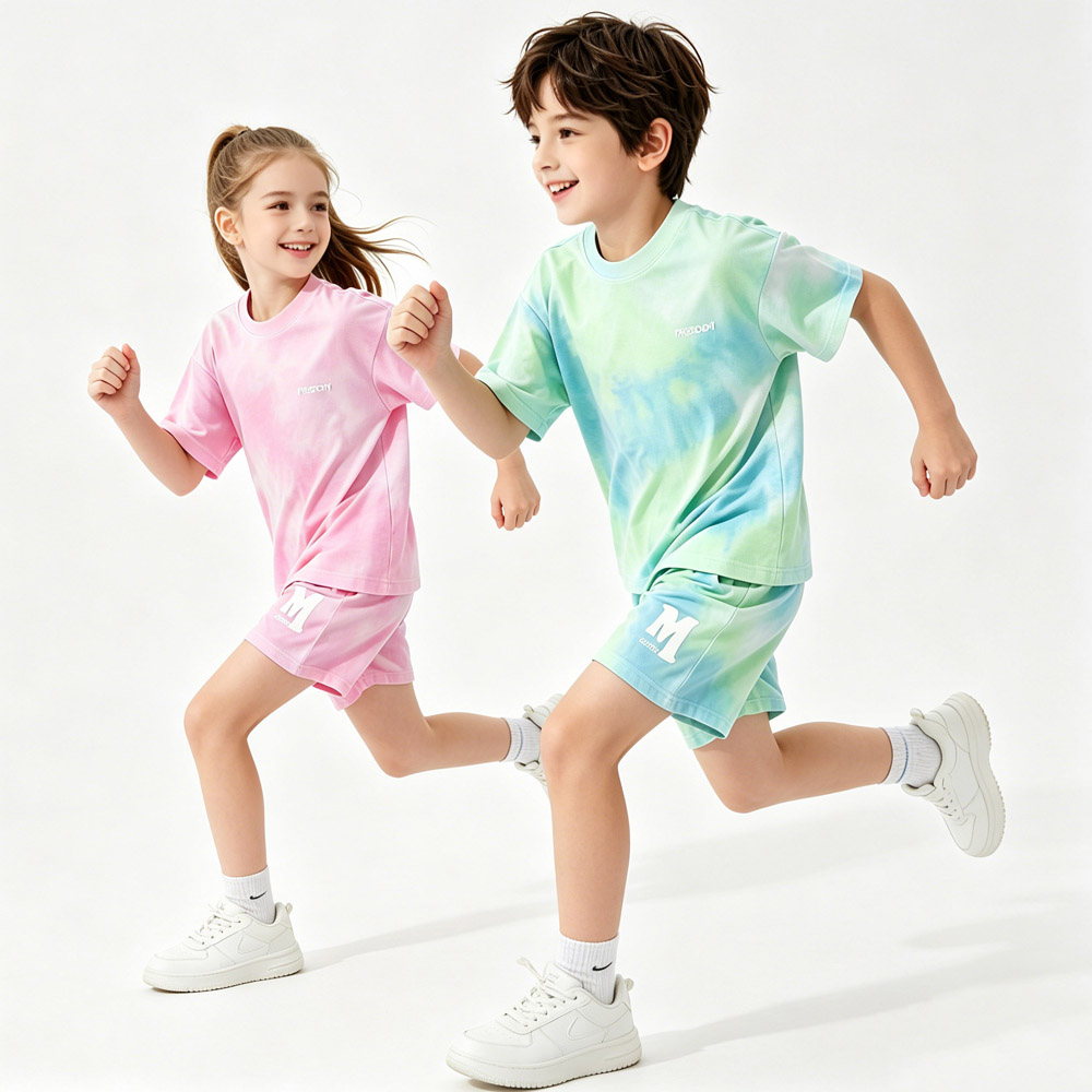 Kids Outdoor Outfit - 5-14Years Kids Sport Set Cotton Boys