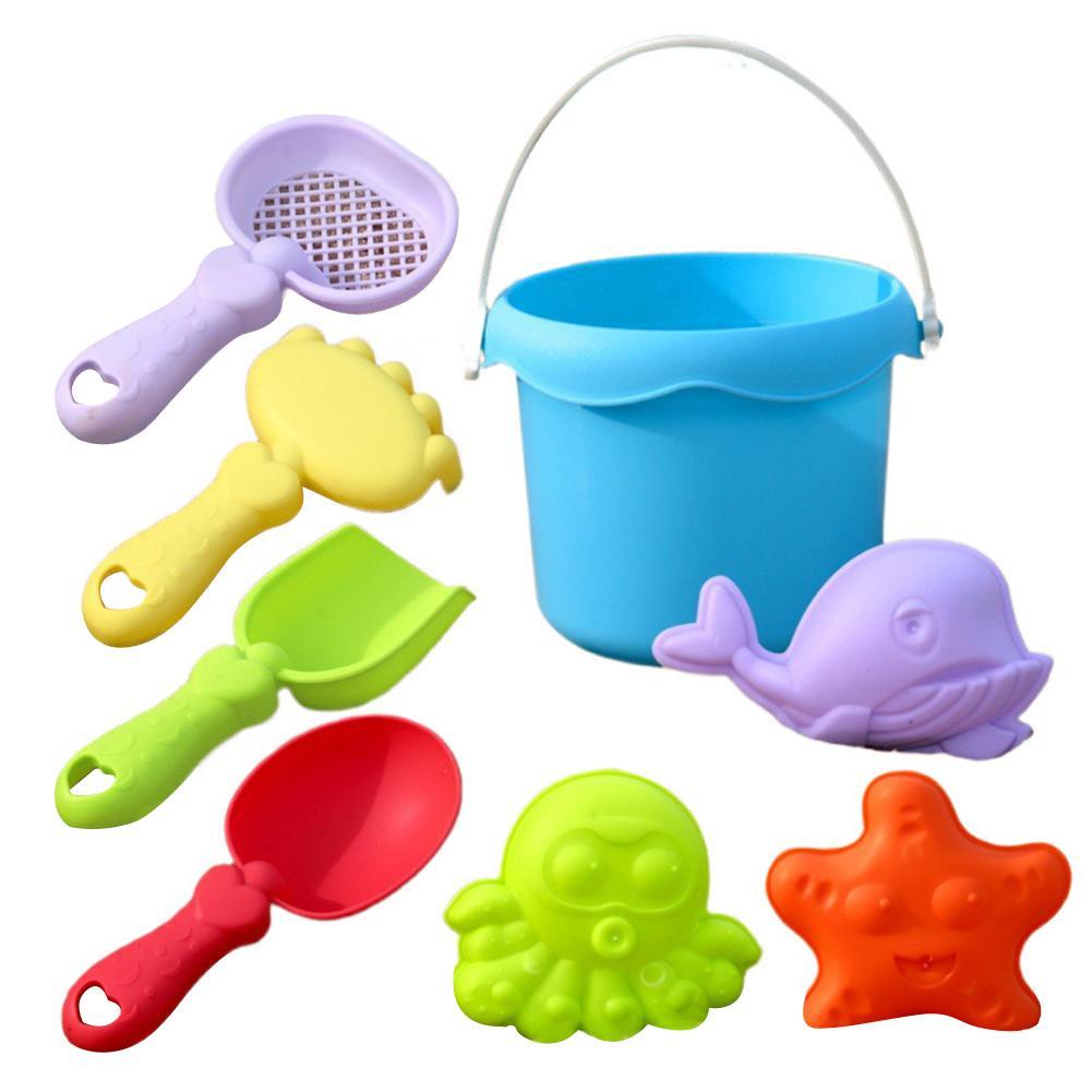 Kids Outdoor Outfit - Mini Beach Toy Set Shovels Buckets