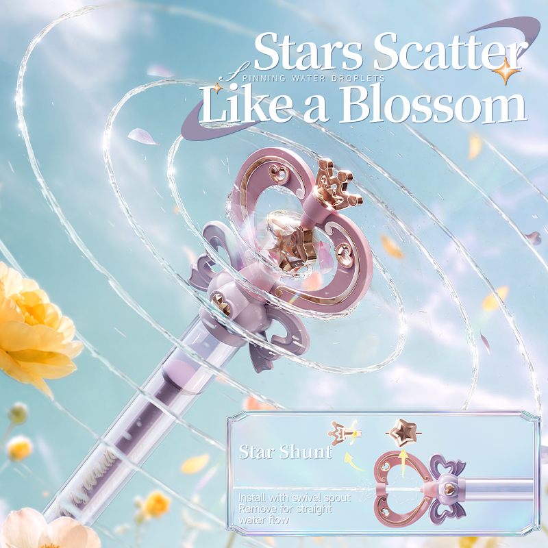 Water Gun Soaker - Magic Fairy Wand Water Gun Sparkling