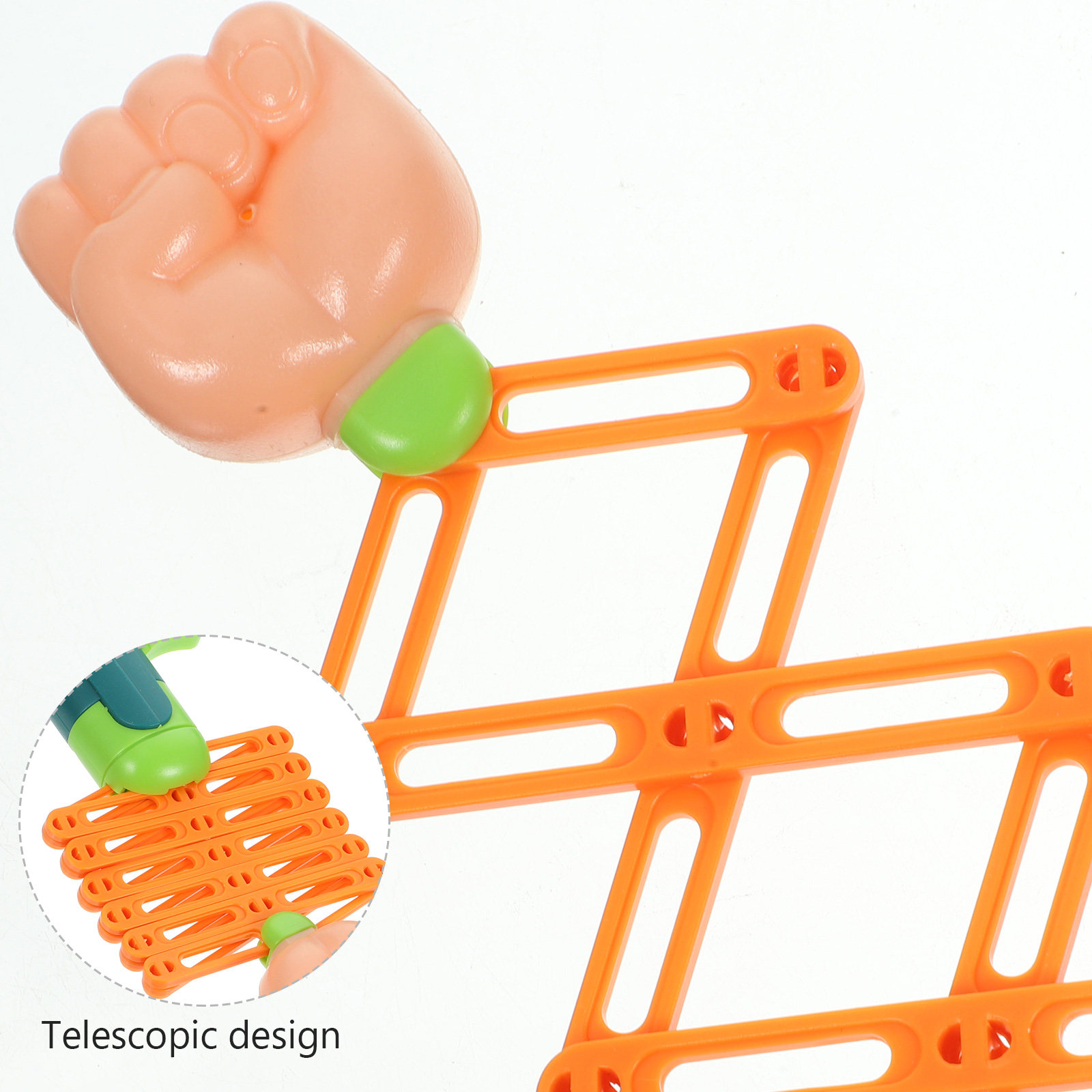 2Pcs Telescopic Spring Fists C - Kids Outdoor Games For Party avaliação e preço