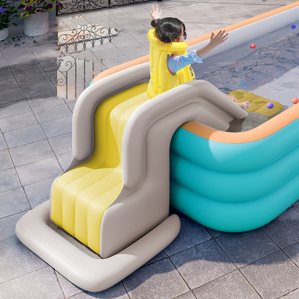Inflatable Water Slide Compact - Kids Outdoor Playground avaliação e preço