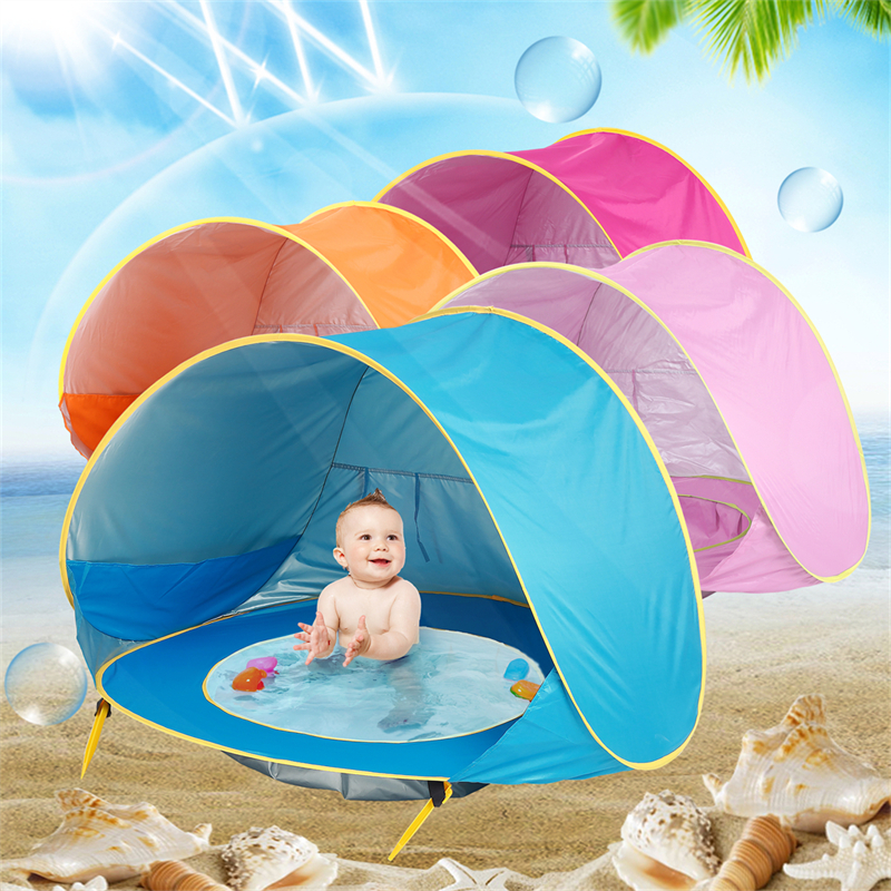 Baby Beach Tent Portable Shade - Kids Outdoor Play Tent avaliação e preço
