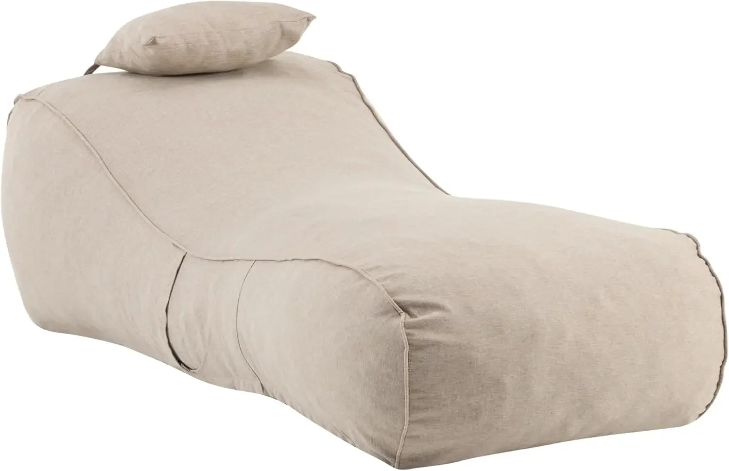 Morton Bean Bag Chair, Fabric  - Kids Outdoor Lounge Chair avaliação e preço