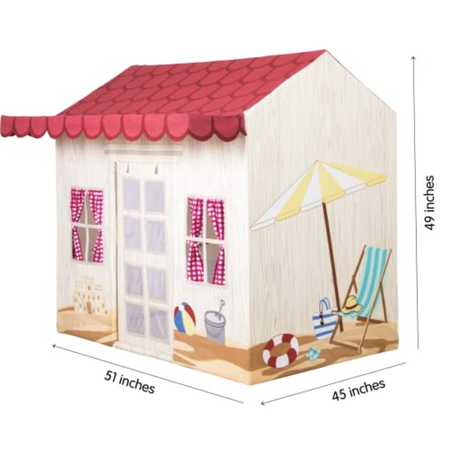 Kids Deluxe Beach House Playho - Kids Outdoor Play Tent avaliação e preço
