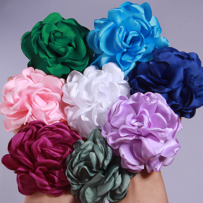 8CM Artificial Satin Rose Fabr - Kids Outdoor Outfit avaliação e preço
