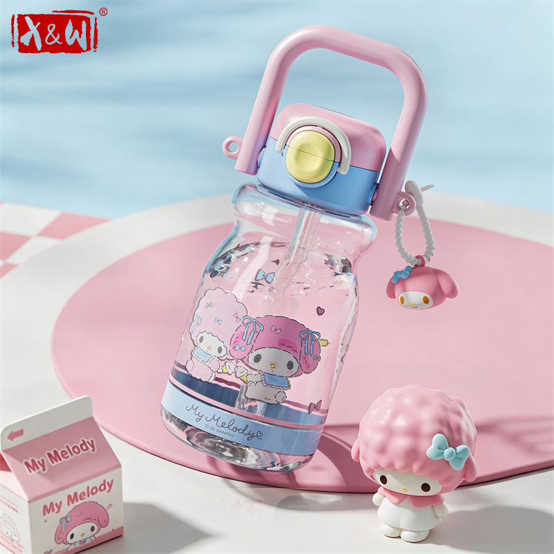 X&W Sanrio Kuromi Water Cup 65 - Outdoor Kid Friendly avaliação e preço