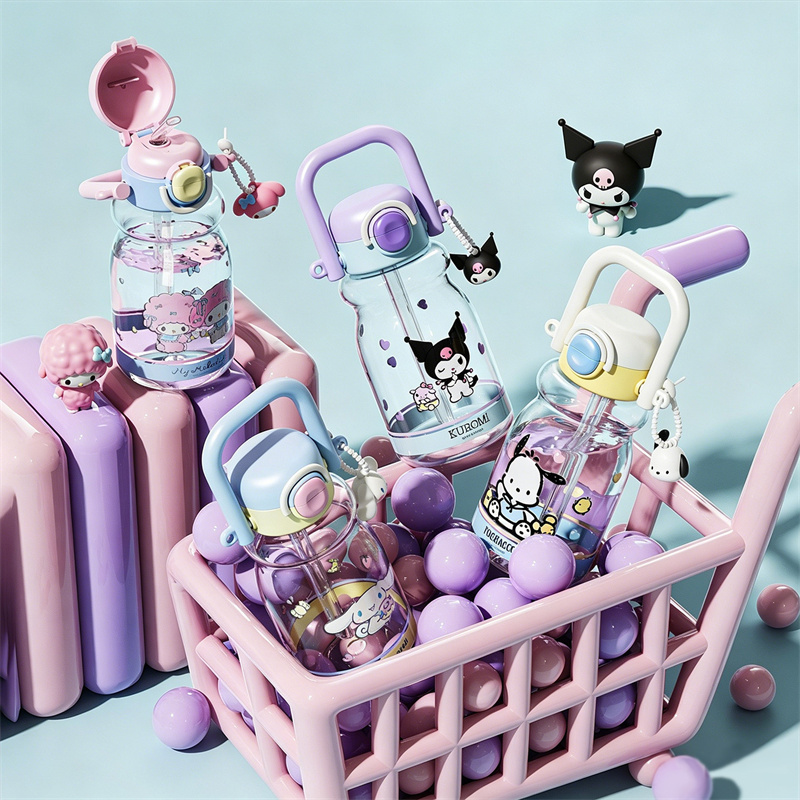 X&W Sanrio Kuromi Water Cup 65 - Outdoor Kid Friendly avaliação e preço