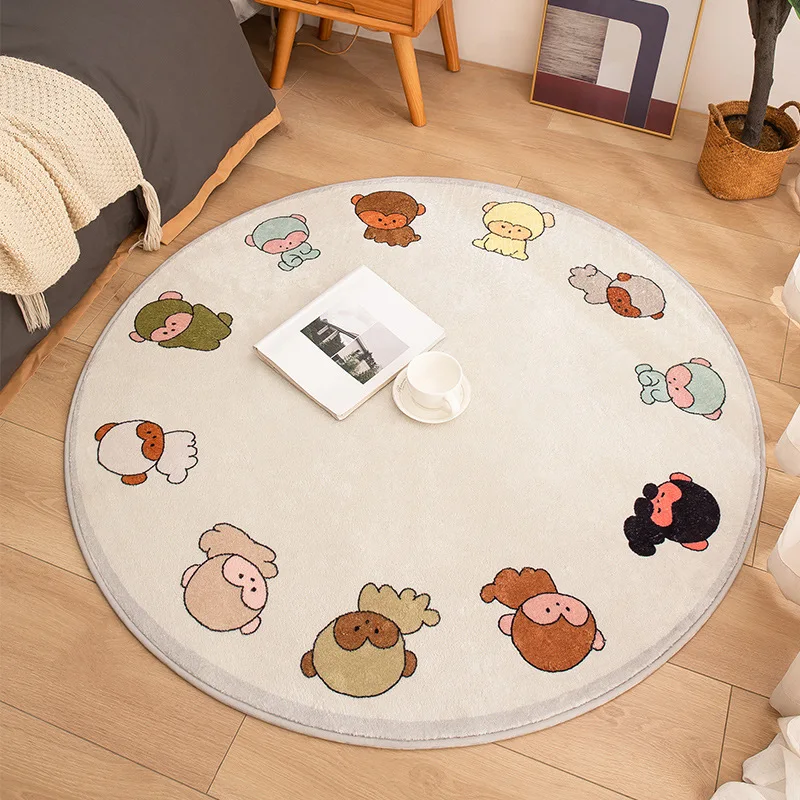 Cartoon Cute Animal Round Carp - Kids Outdoor Lounge Chair avaliação e preço