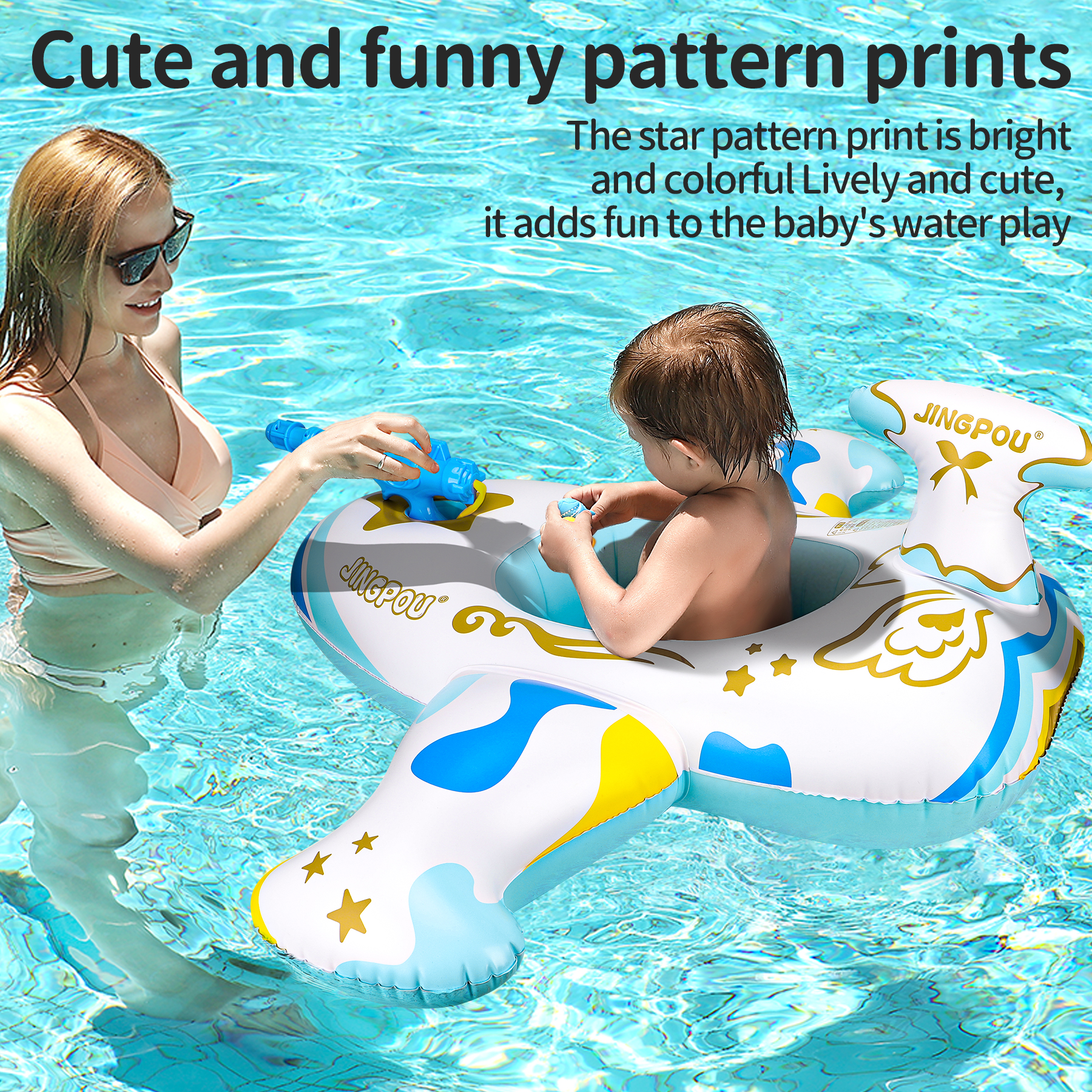Swimbobo Blue Kids Plane Swimm - Water Gun Soaker avaliação e preço