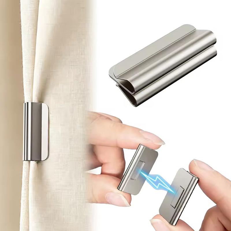 2/4Pcs Strong Magnetic Curtain - Kids Outdoor Lights avaliação e preço