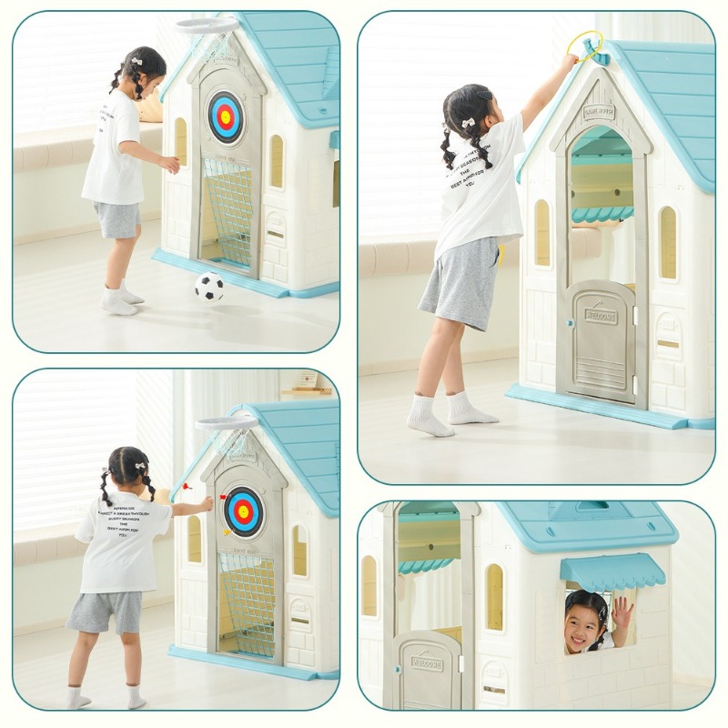 Kids Toy Tent Plastic Playhous - Kids Outdoor Play Tent avaliação e preço