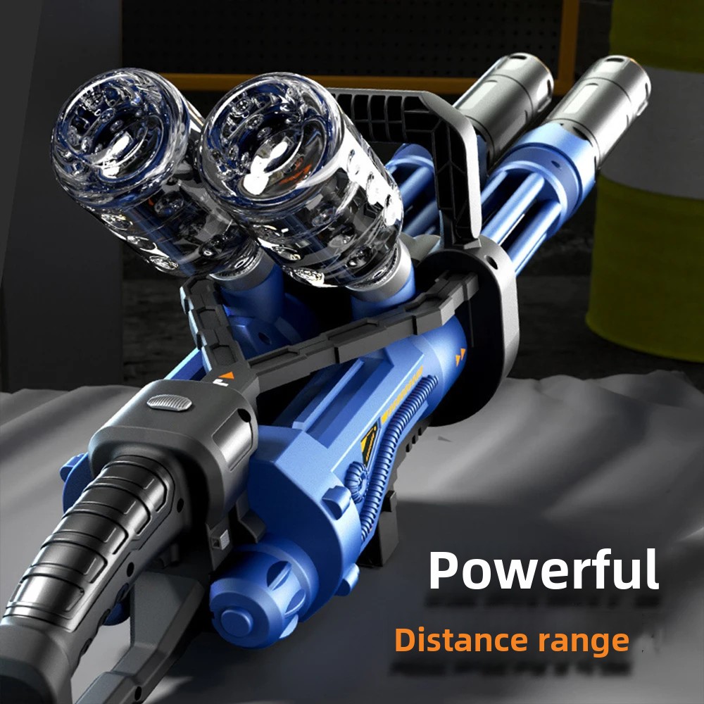 High-Speed Gatling Electric Ba - Kids Outdoor Games For Party avaliação e preço