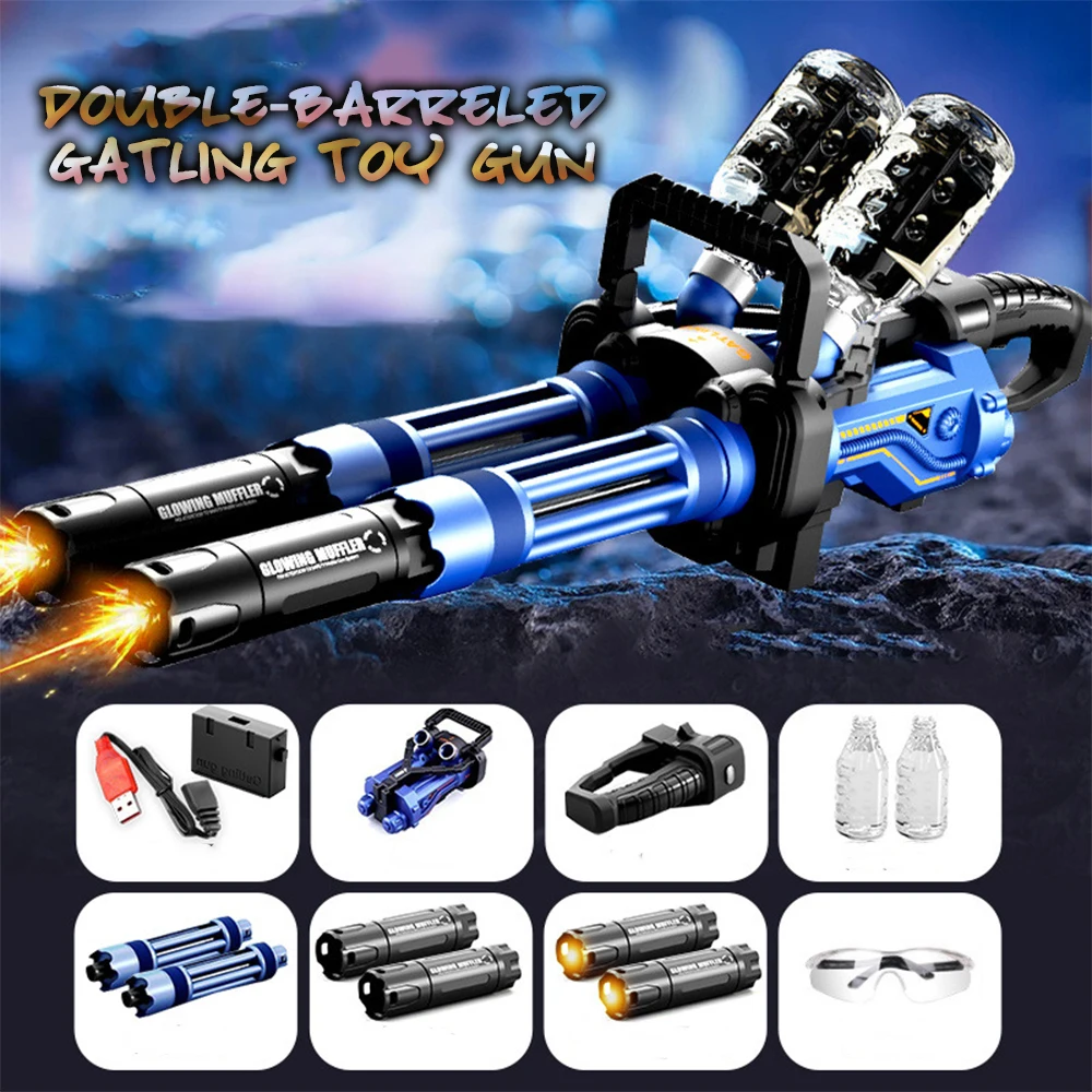 High-Speed Gatling Electric Ba - Kids Outdoor Games For Party avaliação e preço