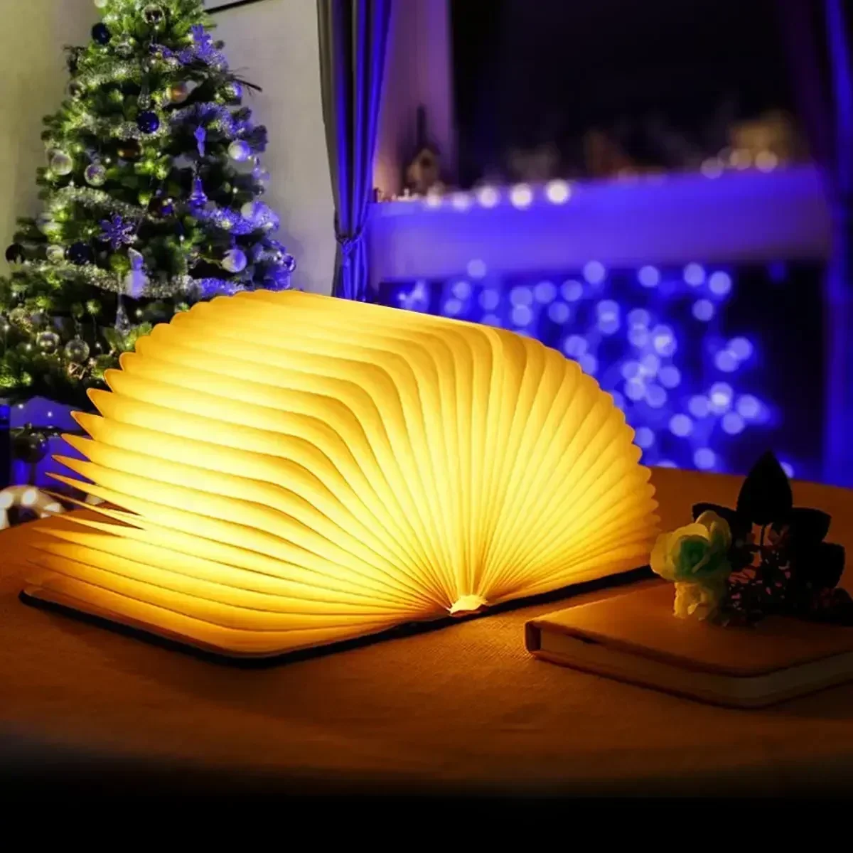 3D Book Light Folding Wooden C - Kids Outdoor Wooden Table avaliação e preço