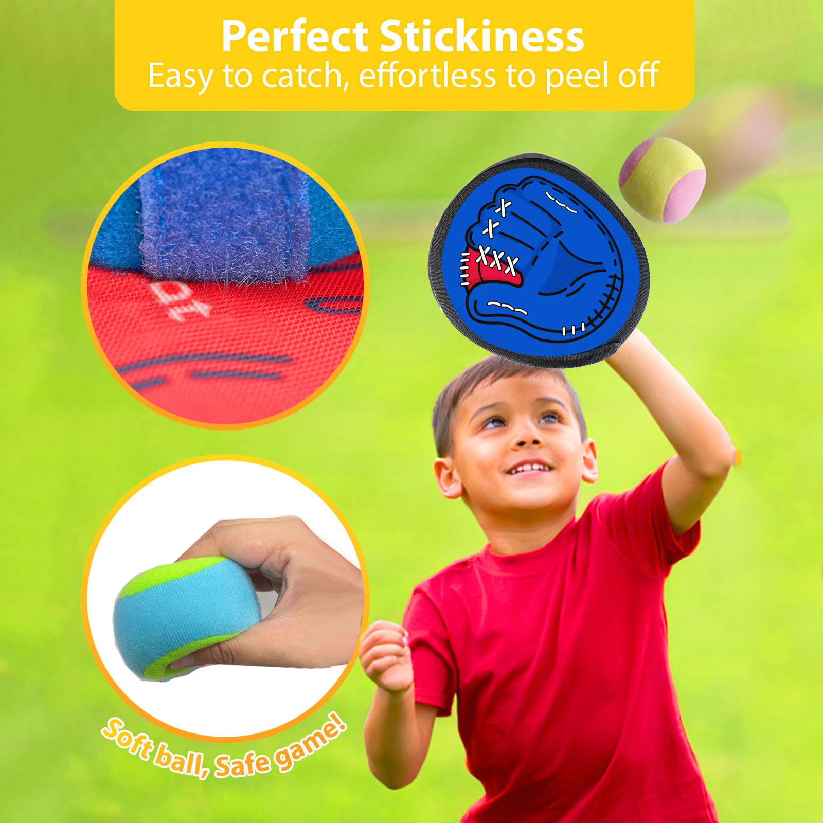 4Set Kids Sucker Sticky Ball T - Kids Outdoor Dome avaliação e preço