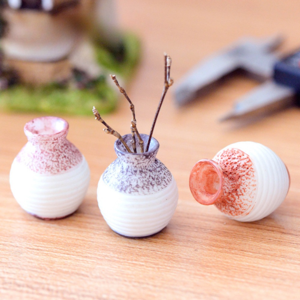 1:12 Dollhouse Miniature Resin - Kids Outdoor Doll House avaliação e preço