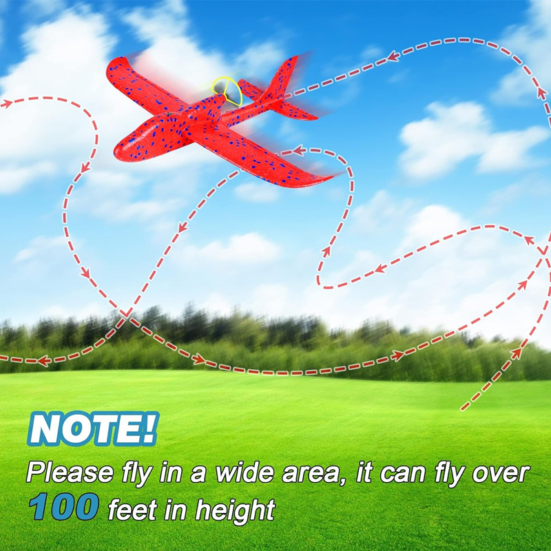 Electric Foam Plane Glider Han - Kids Outdoor Lights avaliação e preço