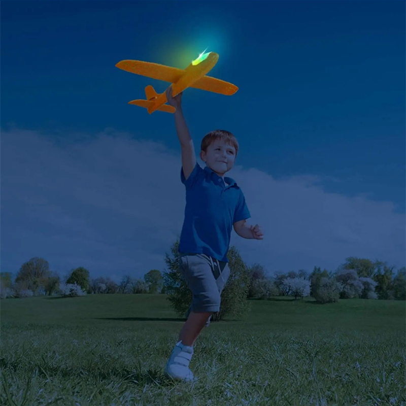 Electric Foam Plane Glider Han - Kids Outdoor Lights avaliação e preço