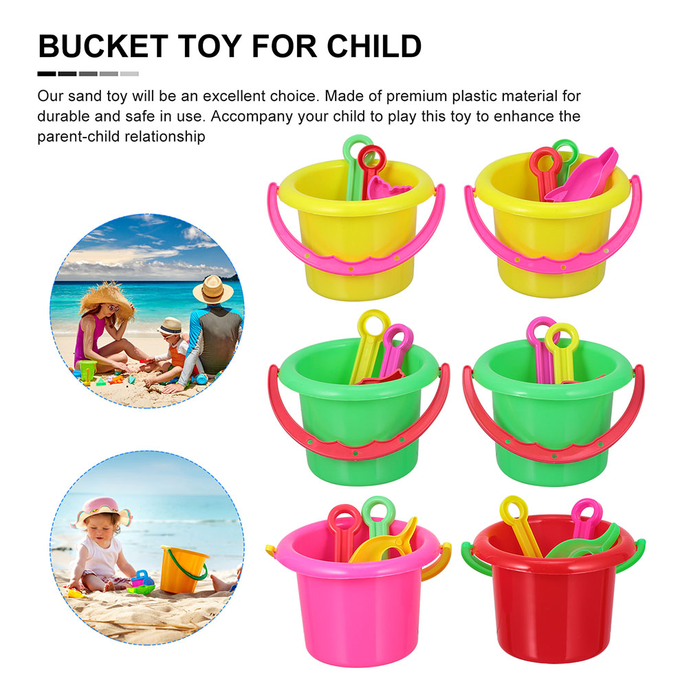 8 Sets Kids Sand Bucket Beach  - Kids Outdoor Outfit avaliação e preço