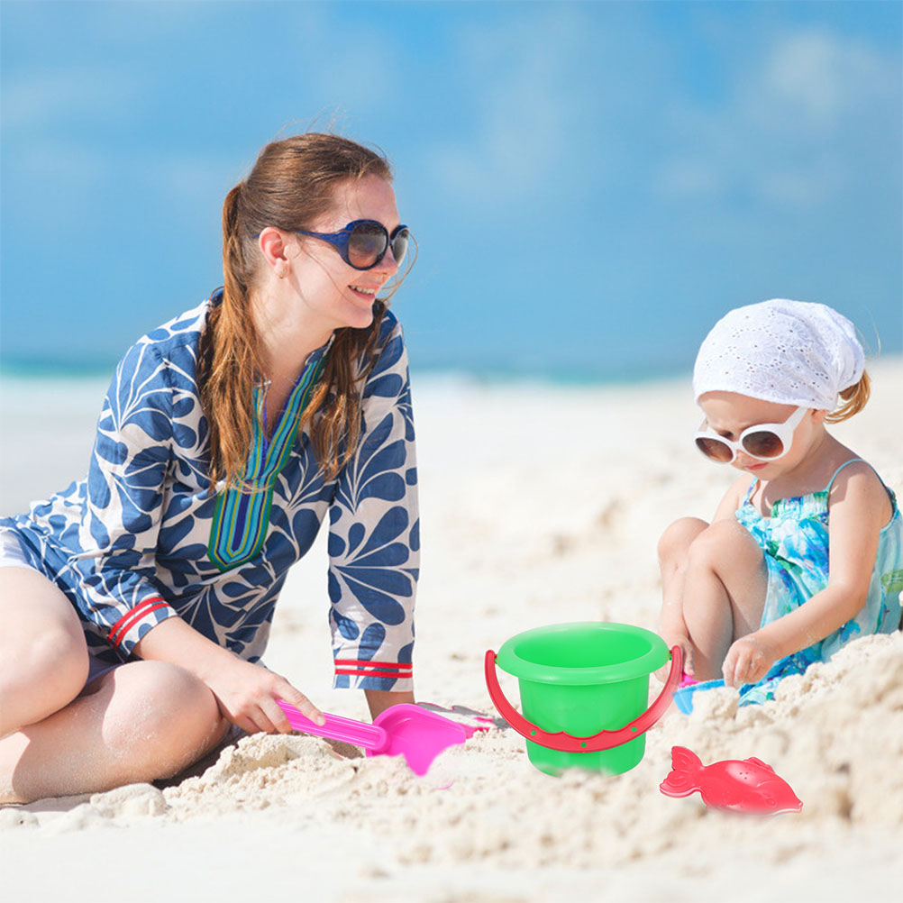 8 Sets Kids Sand Bucket Beach  - Kids Outdoor Outfit avaliação e preço