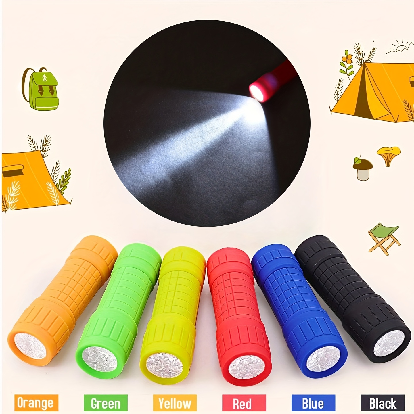 Mini Portable Flashlight Nine  - Kids Outdoor Lights avaliação e preço