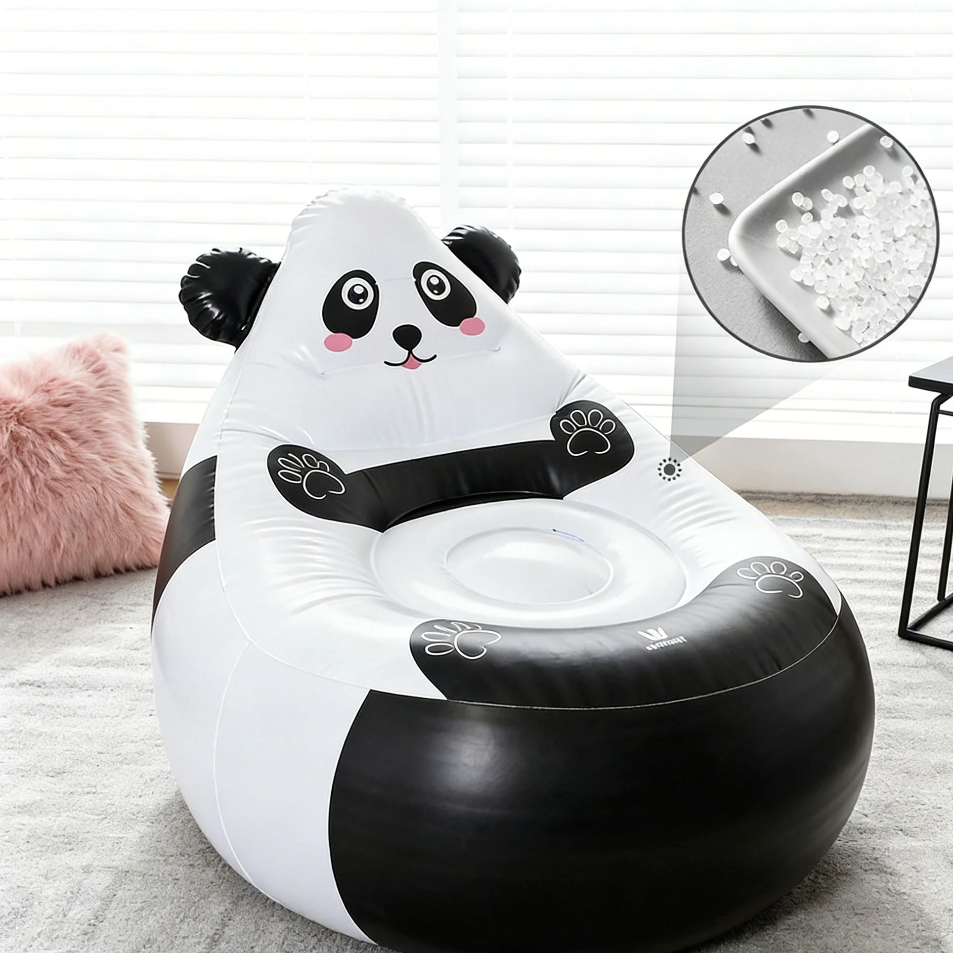 Inflatable Lazy Sofa Kids Cart - Kids Outdoor Lounge Chair avaliação e preço