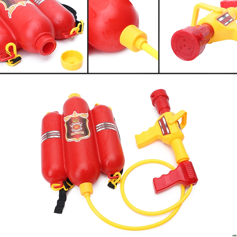 Fire Backpack Water Gun Large  - Water Gun Soaker avaliação e preço