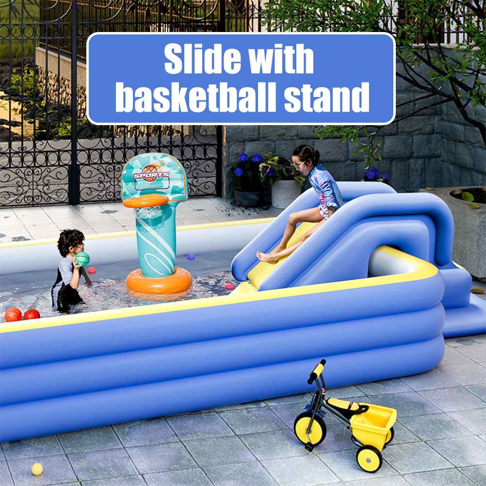 Inflatable Water Slide Climbin - Outdoor Children'S Park avaliação e preço