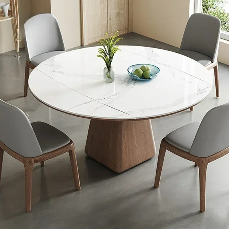 Extendable Dining Table Round  - Kids Outdoor Wooden Table avaliação e preço