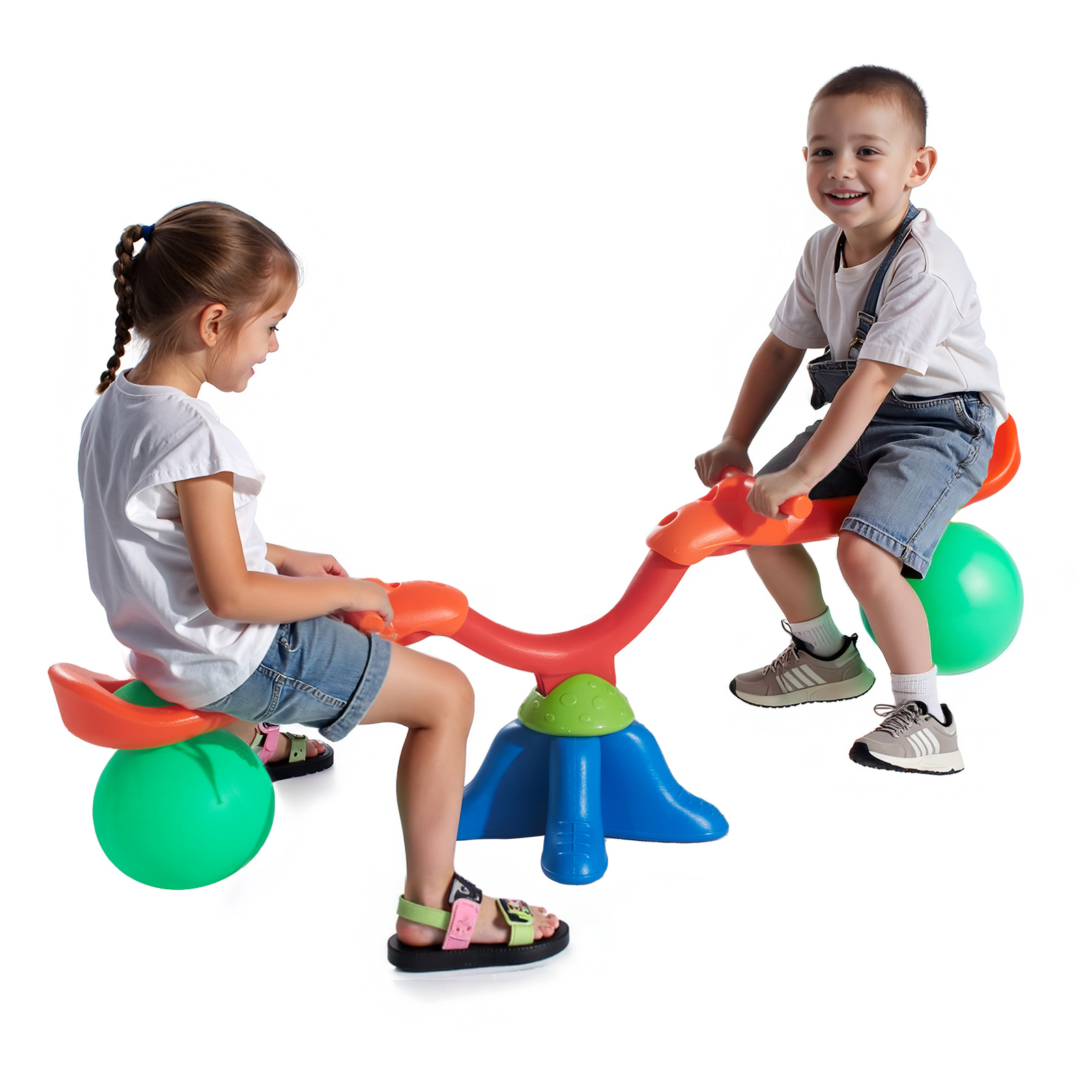 SucceBuy Kids Seesaw 55Lbs per - Kids Outdoor Playground avaliação e preço