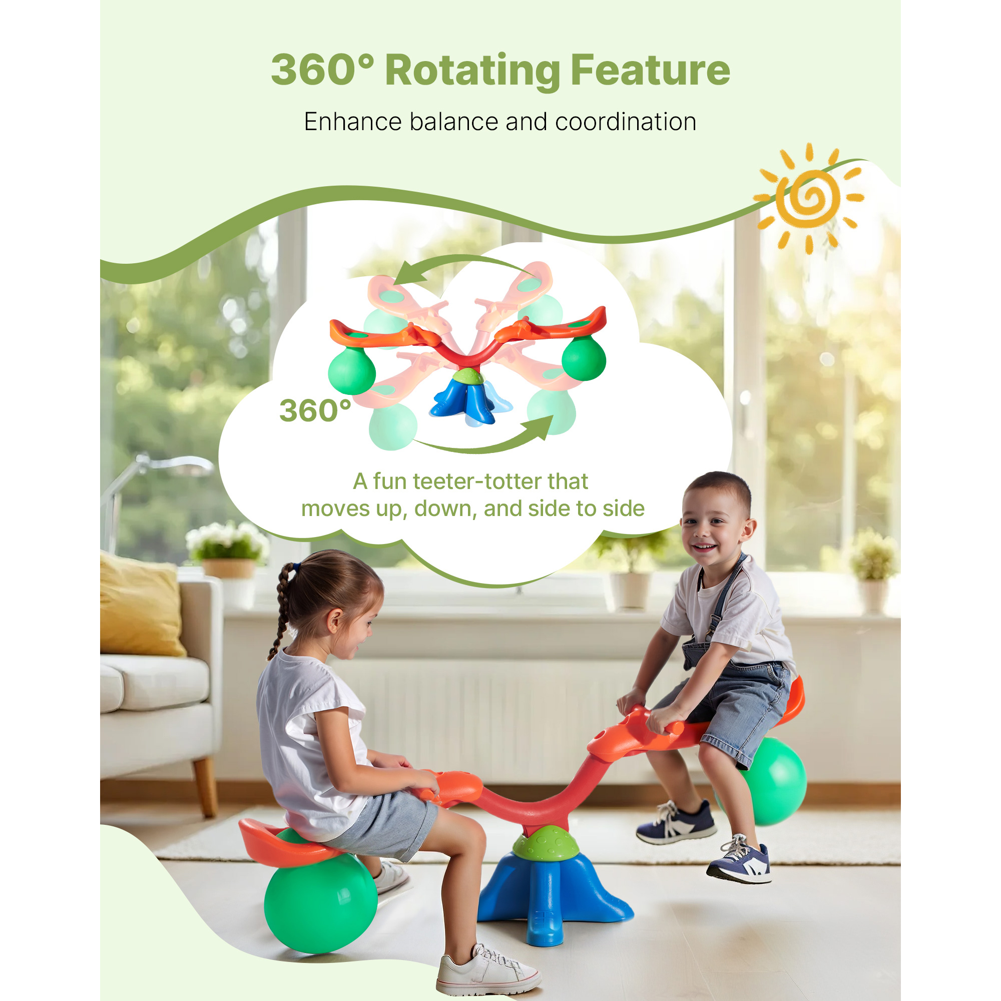 SucceBuy Kids Seesaw 55Lbs per - Kids Outdoor Playground avaliação e preço