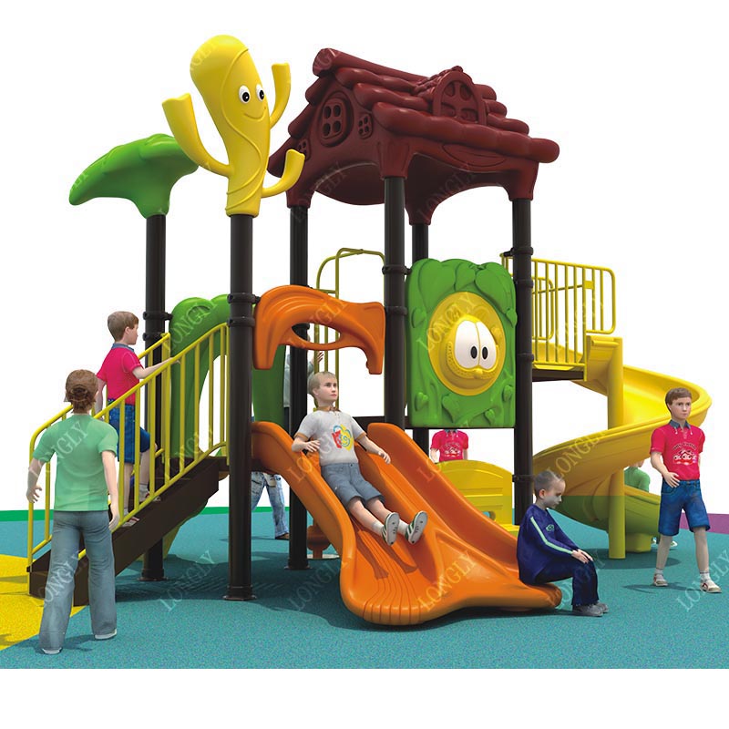 Outdoor Playground Plastic Sli - Kids Outdoor Garden avaliação e preço