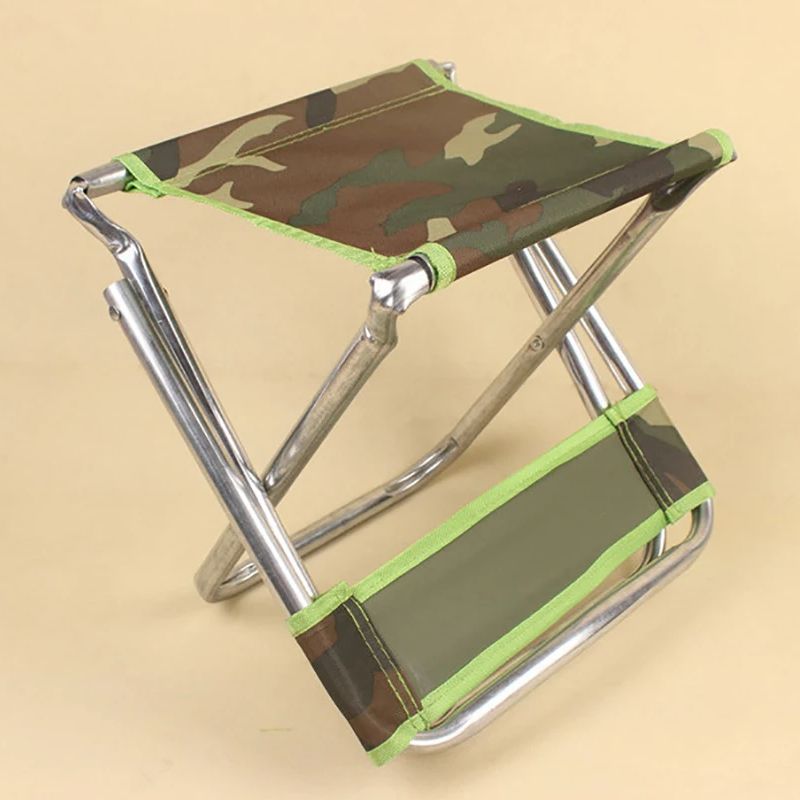 Camouflage Folding Stool with  - Kids Outdoor Lounge Chair avaliação e preço