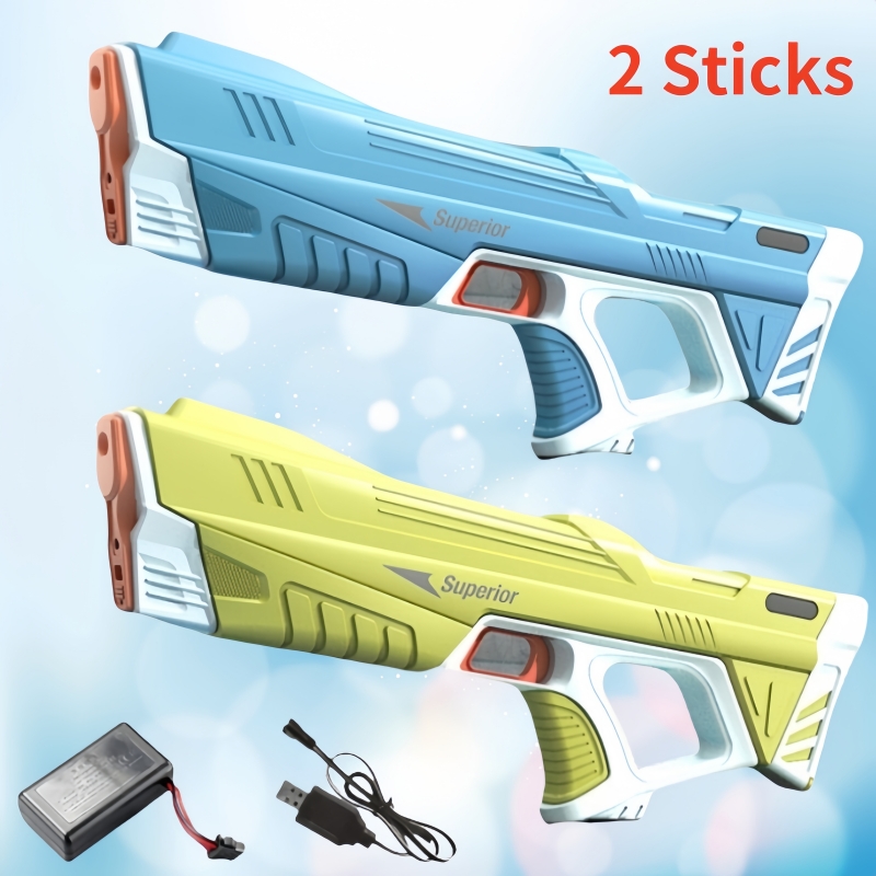 2 Sticks Children Electric Wat - Water Gun Soaker avaliação e preço