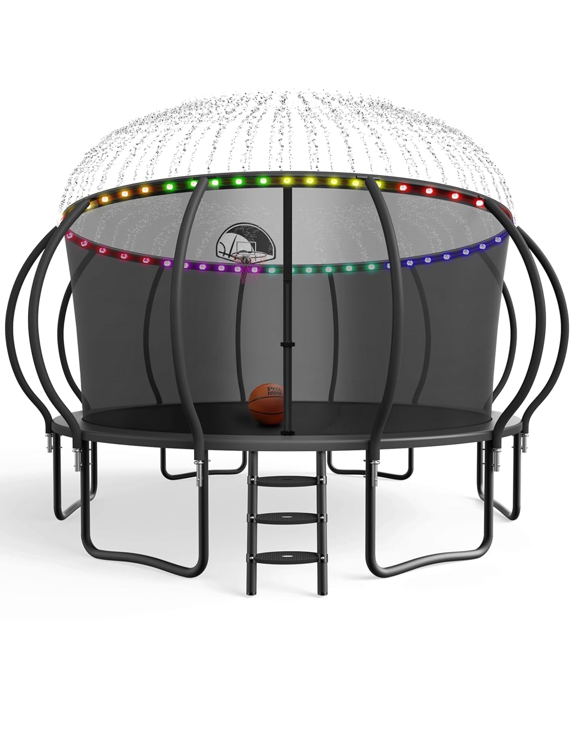 Large Outdoor Trampoline with  - Kids Outdoor Garden avaliação e preço
