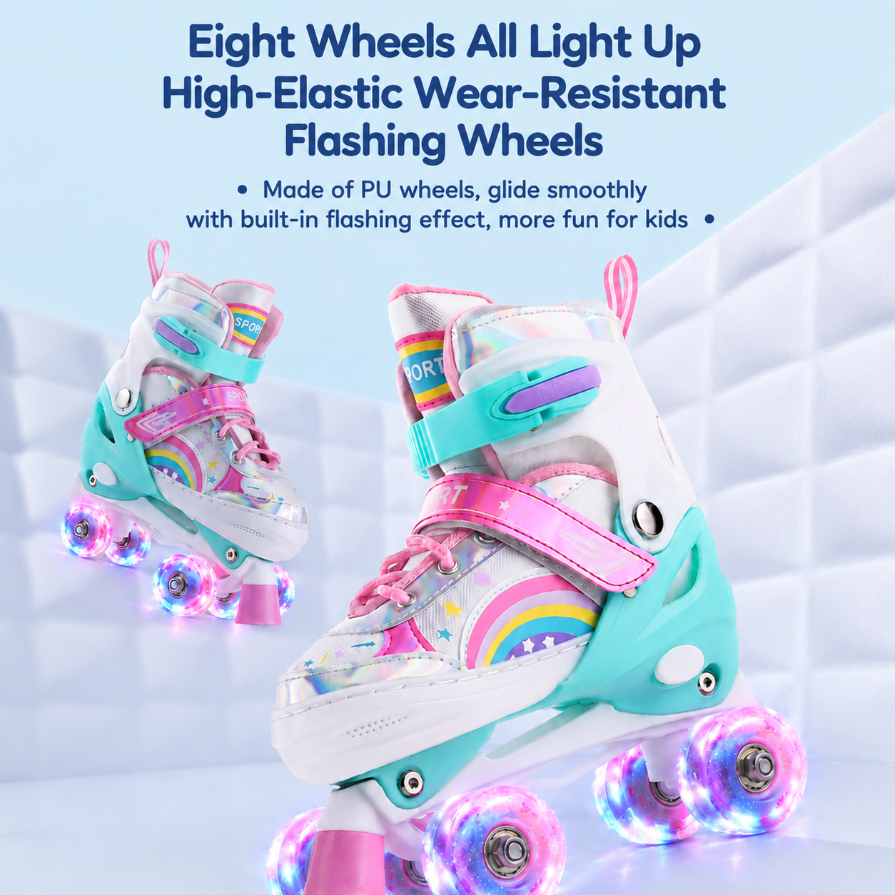Kids Adjustable Roller Skates  - Kids Outdoor Lights avaliação e preço