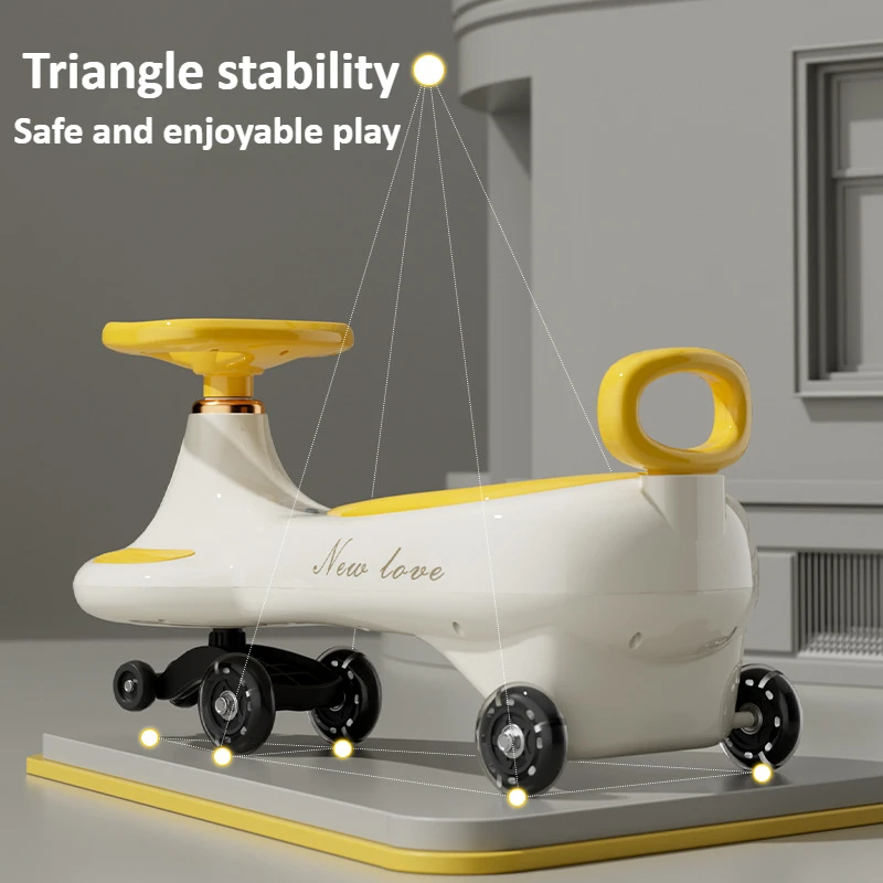 Cute Kids Swing Wiggle Car Ant - Kids Outdoor Lights avaliação e preço
