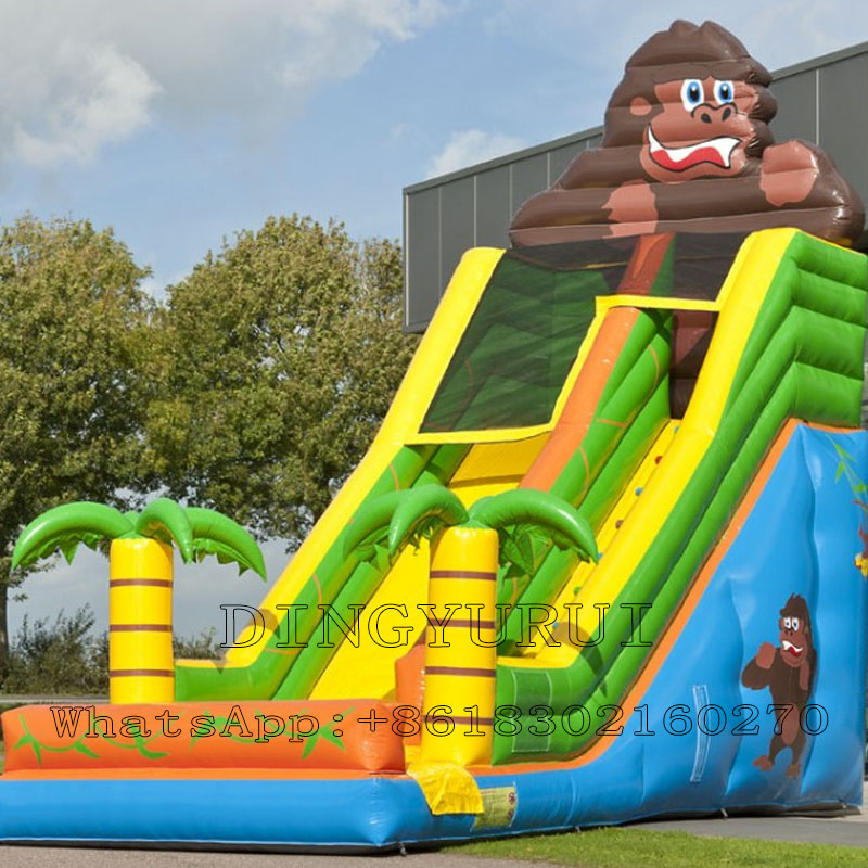Inflatable Slide Large Outdoor - Outdoor Kid Friendly avaliação e preço