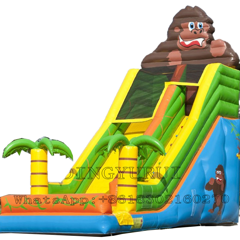 Inflatable Slide Large Outdoor - Outdoor Kid Friendly avaliação e preço