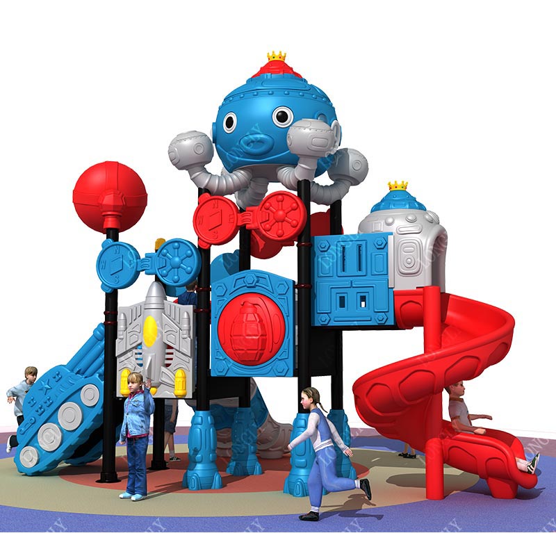 China Factory Kids Plastic Sli - Kids Outdoor Garden avaliação e preço