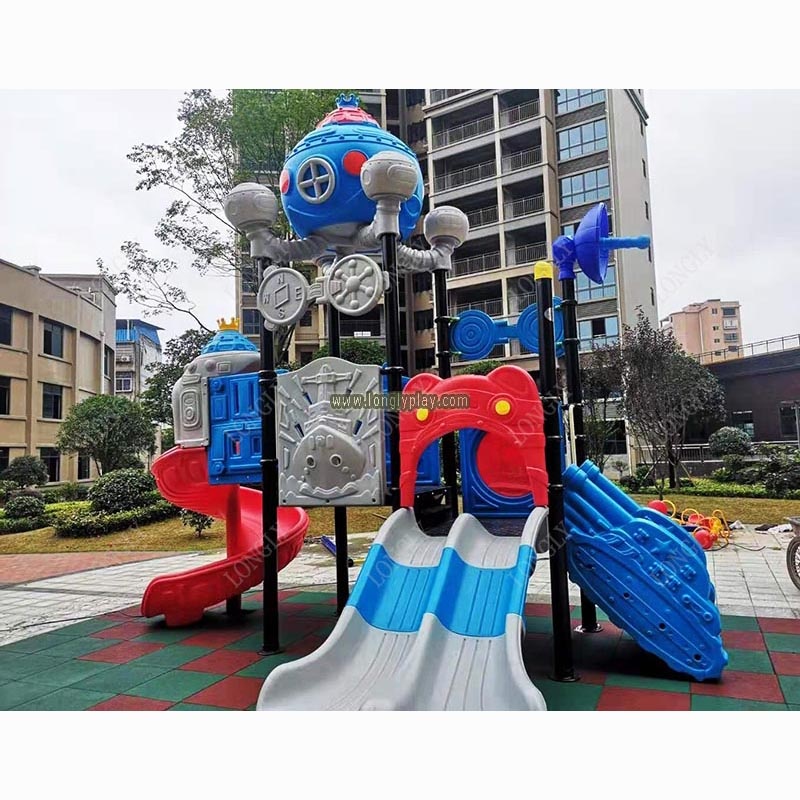 China Factory Kids Plastic Sli - Kids Outdoor Garden avaliação e preço