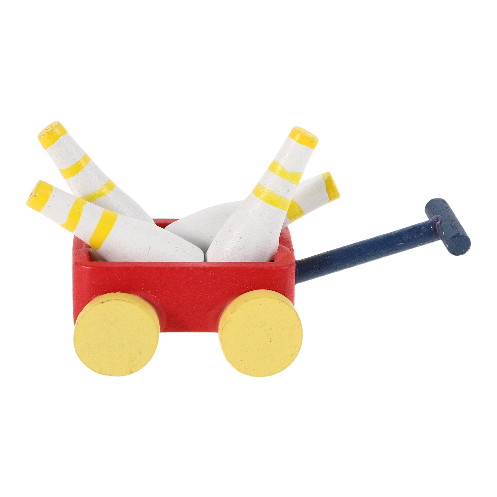 Miniature Wooden Wheelbarrow B - Kids Outdoor Doll House avaliação e preço