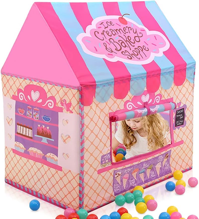 Boys Girls Toys Children Indoo - Kids Outdoor Play Tent avaliação e preço