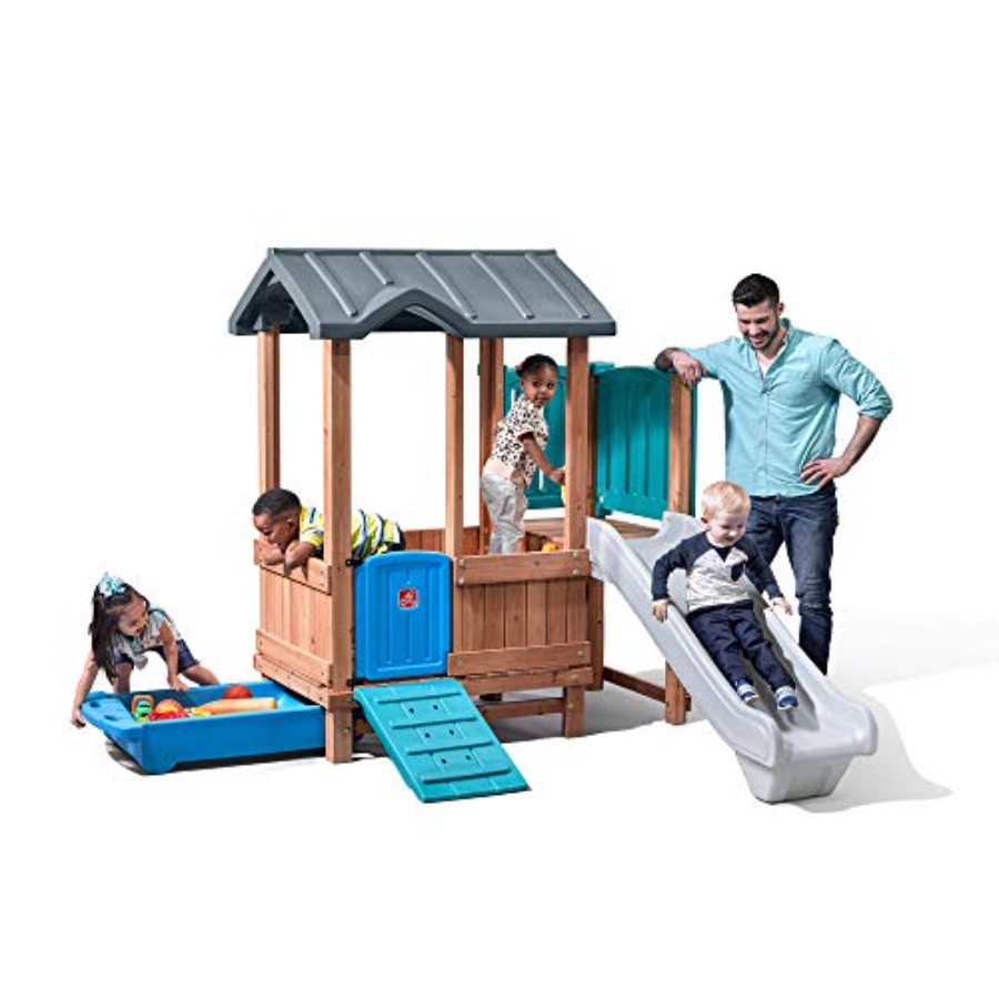 Woodland Adventure Playhouse & - Kids Outdoor Playground avaliação e preço