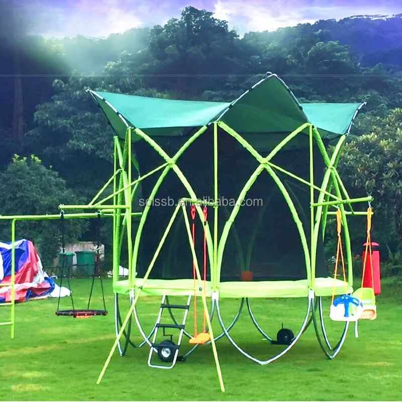 12ft Gymnastic Outdoor Trampol - Outdoor Children'S Park avaliação e preço