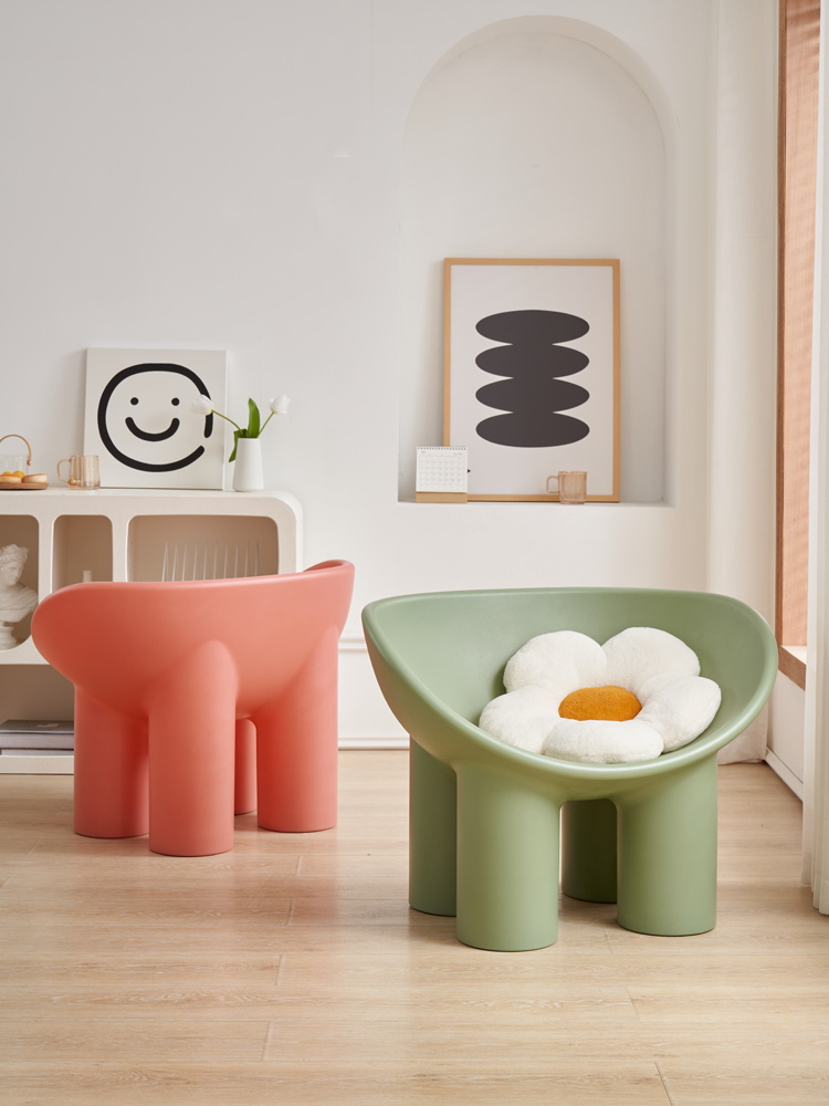 Roly Poly Nordic Design Modern - Kids Outdoor Lounge Chair avaliação e preço